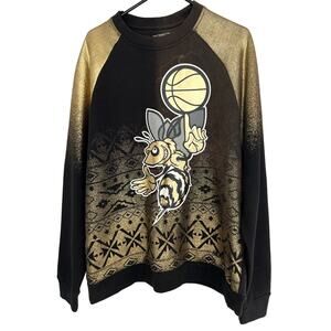 Vintage Stall & Dean Georgia Tech Yellow Jackets Basketball Sweatshirt Mens XXL